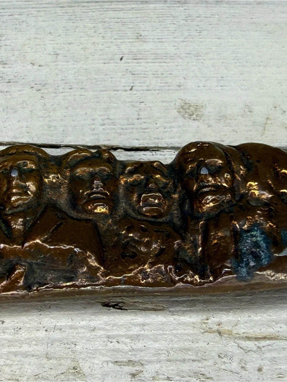 Vintage Mount Rushmore National Memorial Copper letter opener souvenir